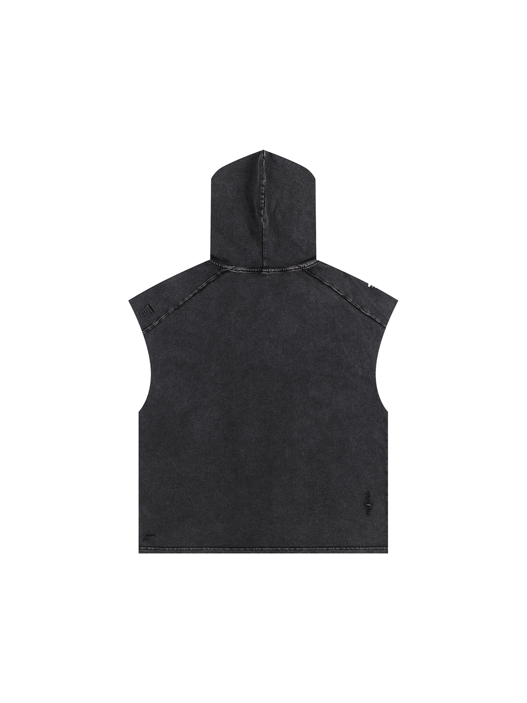 Snow Washed Boxy Hooded Tank Top – Vintage Streetwear | Tapstitch